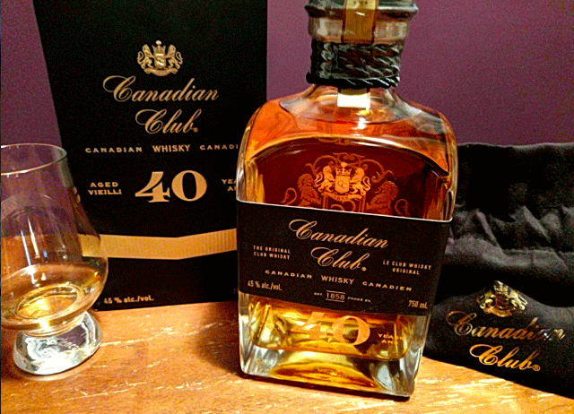 Canadian Club 40 Year Old Whisky